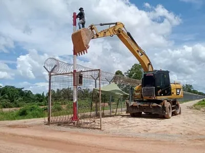 ผลงานนญาแบคโฮ