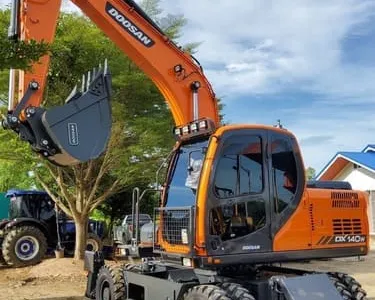 ผลงานนญาแบคโฮ