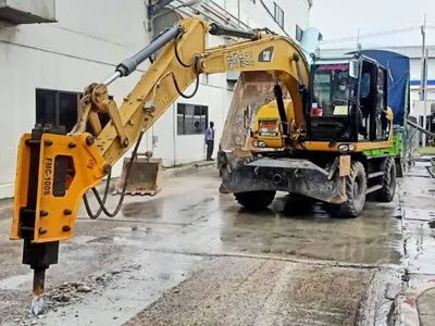 ผลงานนญาแบคโฮ