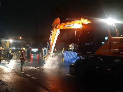 ผลงานนญาแบคโฮ