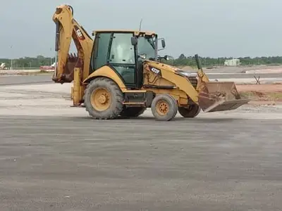 รถ JCB หน้าตัก-หลังขุด